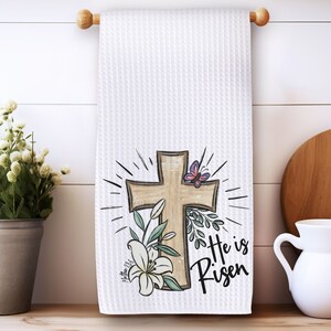 CapableByDesign He is risen towel