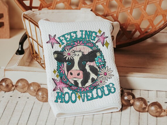 Feeling Moovelous Cow Towels