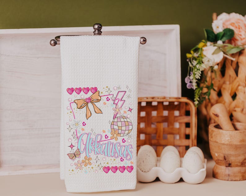 Custom preppy state towels