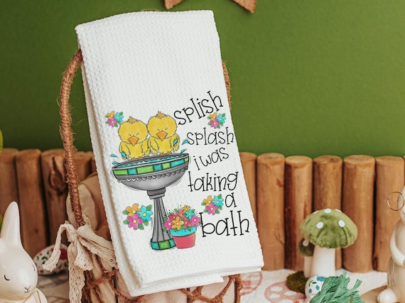 Splish splash towels