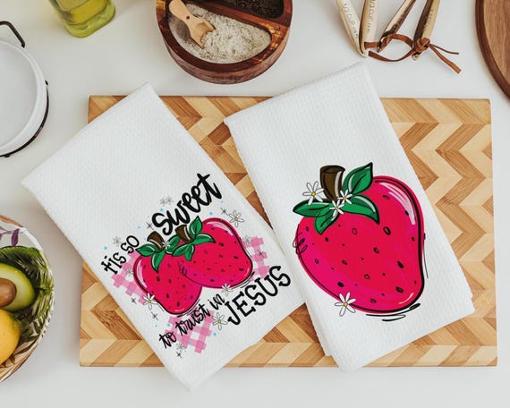 Tis so sweet to trust in Jesus towels