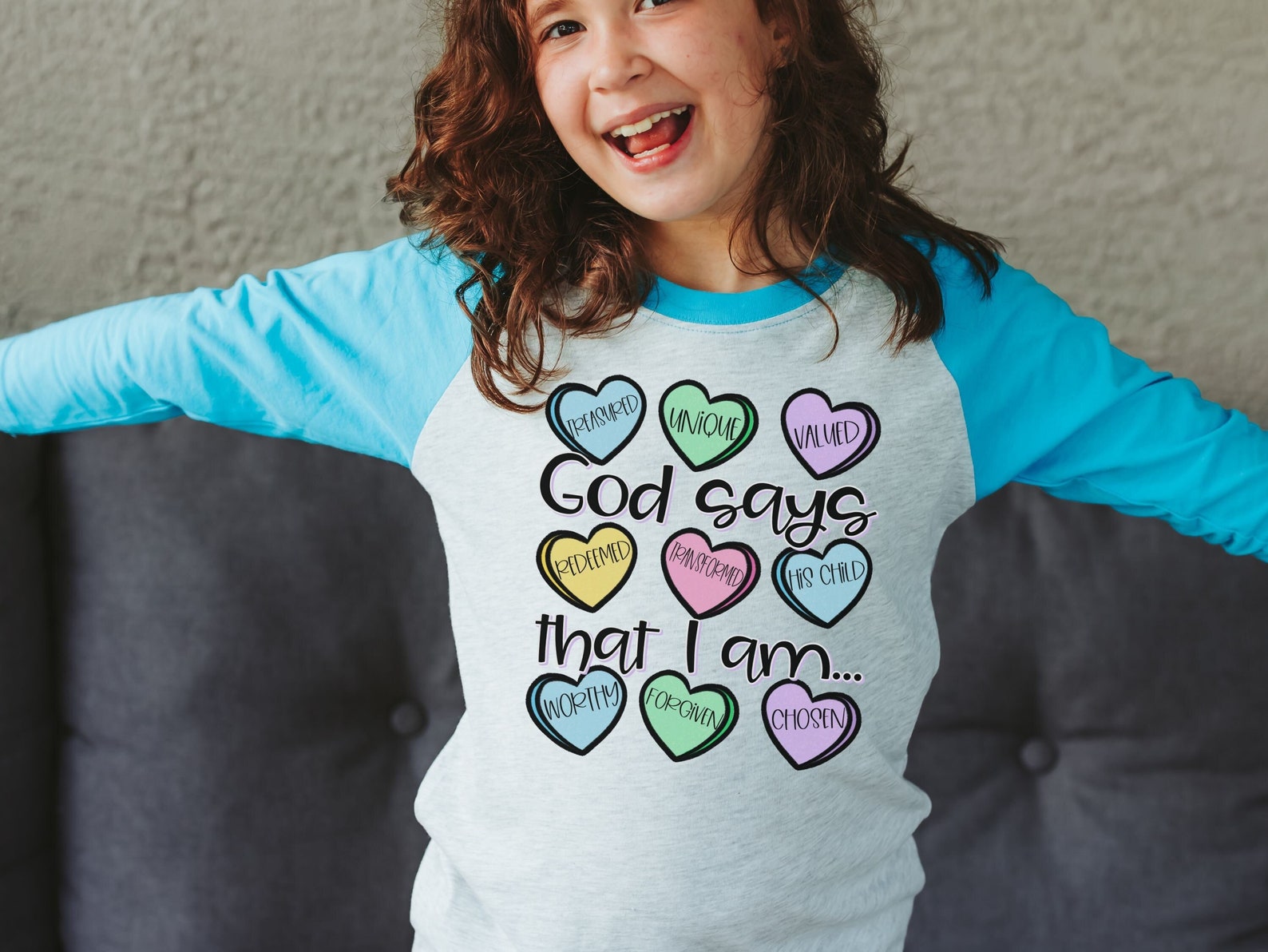 Toddler Christian Shirts for Kids Faith Shirt Confirmation Etsy