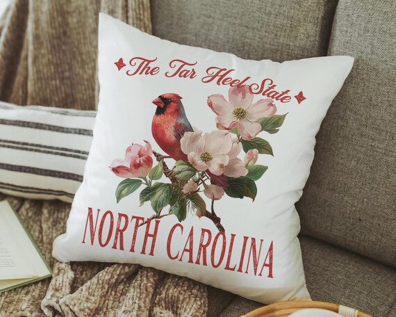 North Carolina state bird pillows & towels