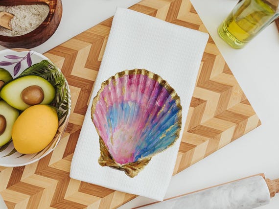 Scallop Shell Towels