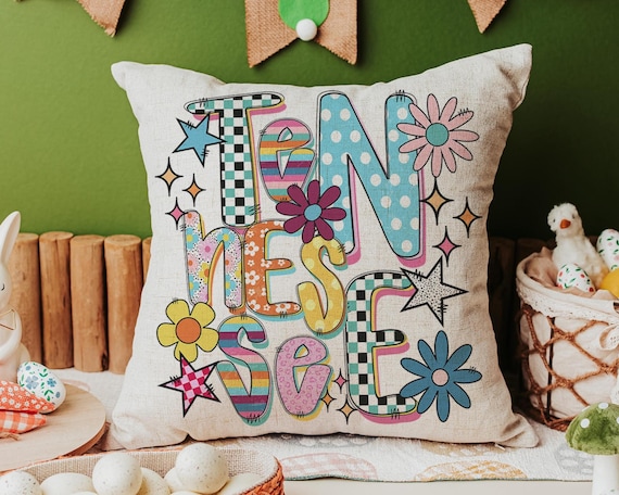 Colorful Tennessee Pillow
