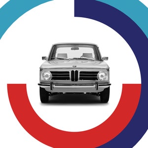 BMW 2002 Letter Size Poster
