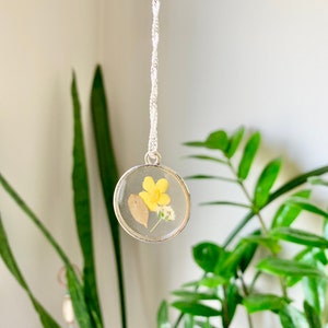 Wildflower Necklace | Silver Necklace | Gift For Mom | Birthday
