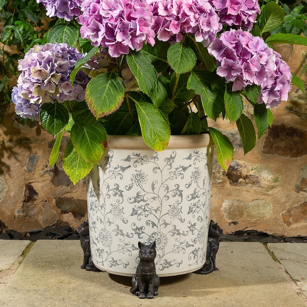 Bronze Cat Potty Feet, Set of 3, Plant Pot Stand, Antique Decor, Pot Stand, Plant Pot Decor, Plant Pot Decoration, Garden Decor, Garden