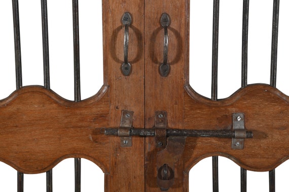 Teak & Iron Bird Cage From Gujarat - 19thC Teak & Iron Bird Cage From Gujarat - 19thC