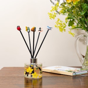 Insects Diffuser Decor Reed Decoration - Set Of 5
