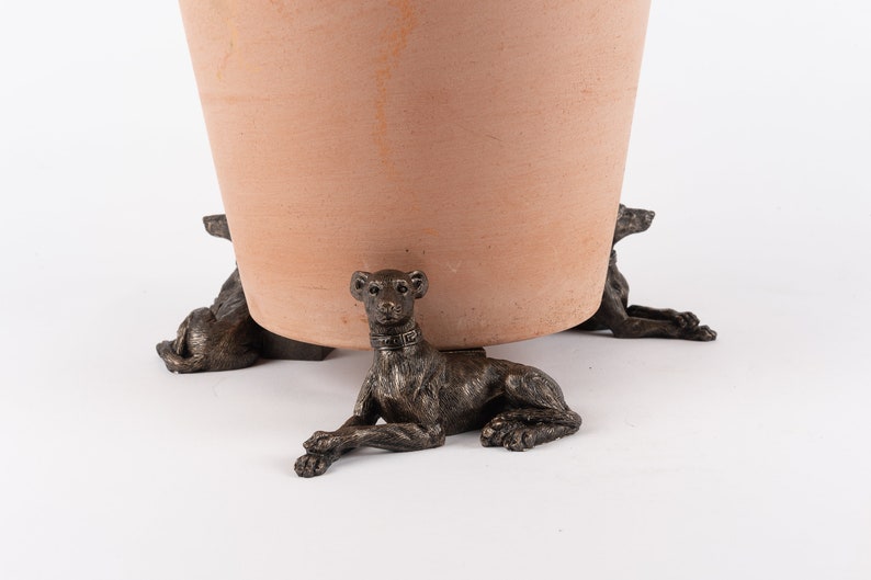 Greyhound Potty Feet Plant Pot Feet Antique Bronze Coloured Etsy