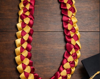 Guirnaldas de graduación sencillas de 2 colores, Guirnaldas de graduación, Graduación, Clase de 2026, Guirnaldas de graduación DIY