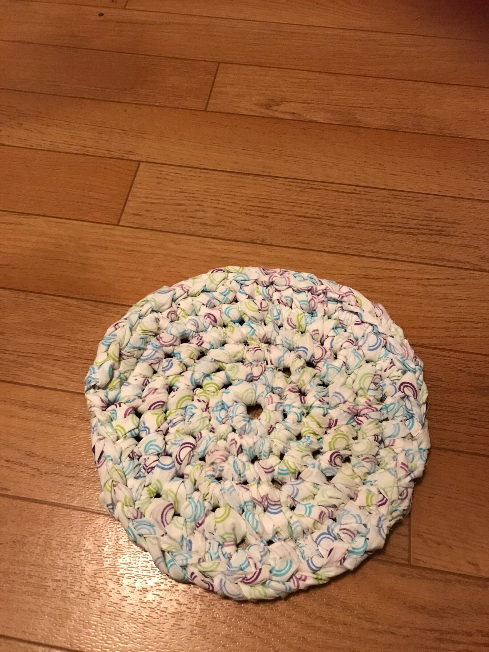 Round rag rug Etsy