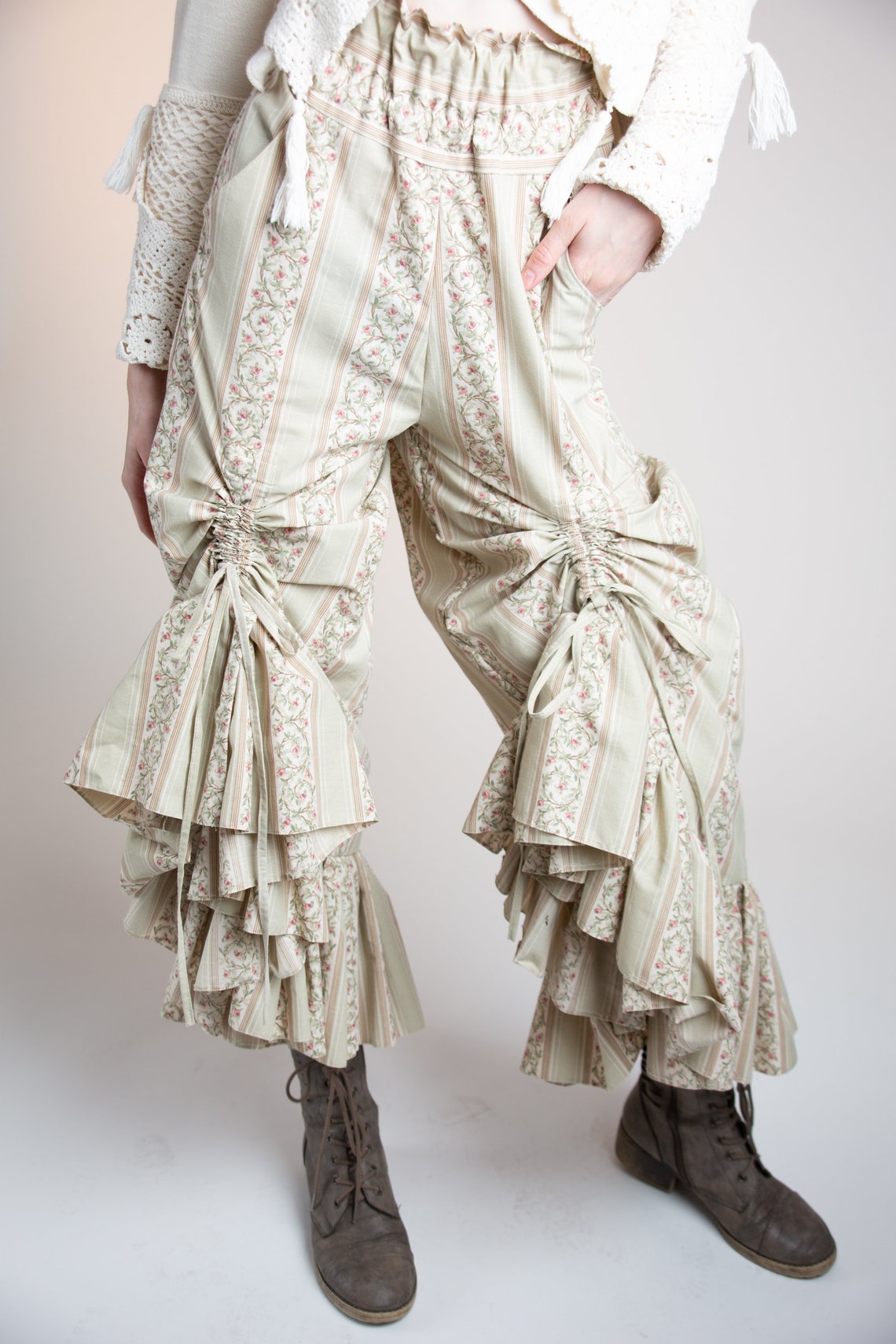 Petticoat pants upcycled/recycled Etsy