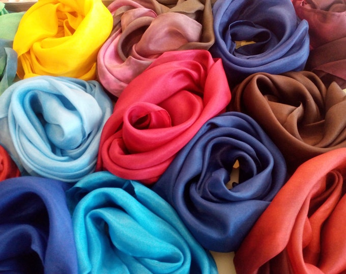 business Gifts,  5 Pieces  Unique Hand Painted Scarves For Gifts