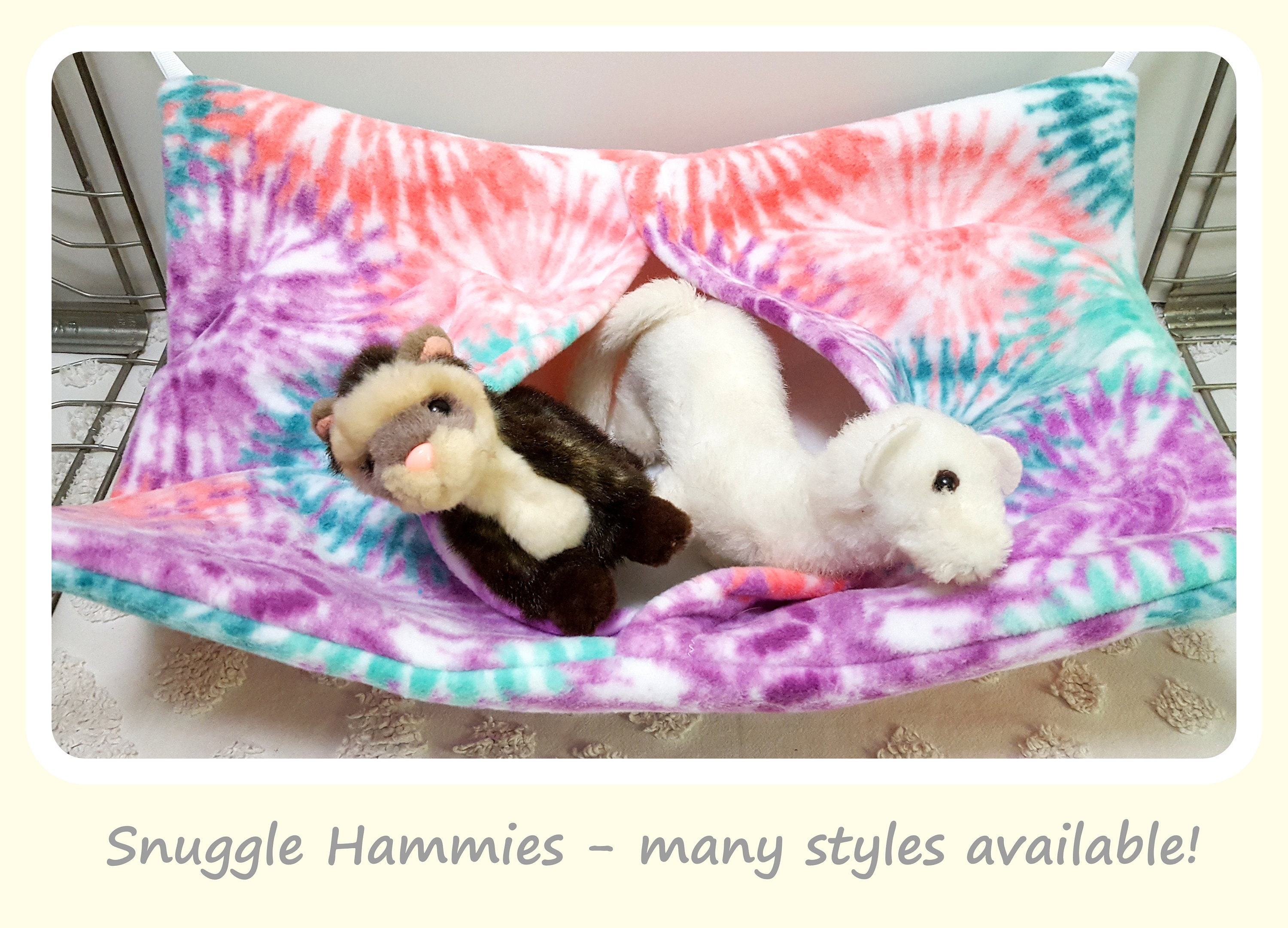 Ex Large Snuggle Pocket Hamac pour furets chats rats et - Etsy France