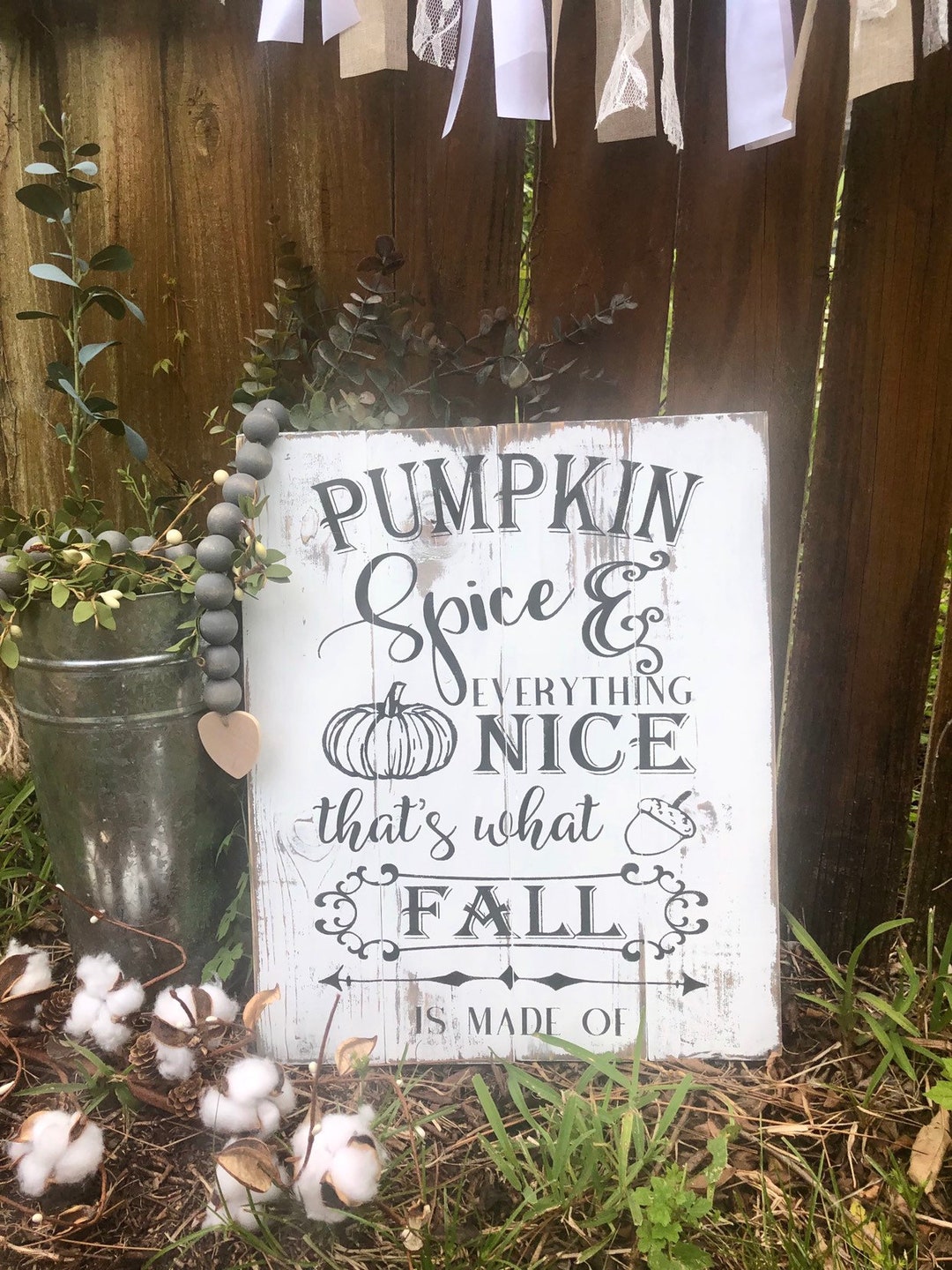 Farmhouse Wood Sign, Wall Decor, Seasonal Decor, Fall Decor, Autumn ...