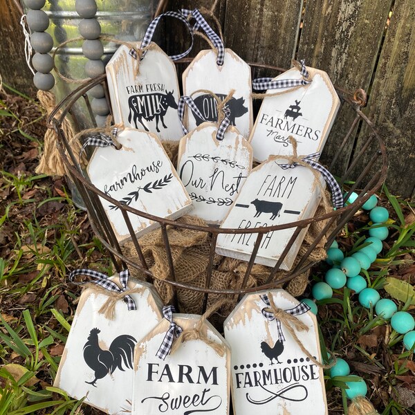 Farmhouse Chic Decor Etsy