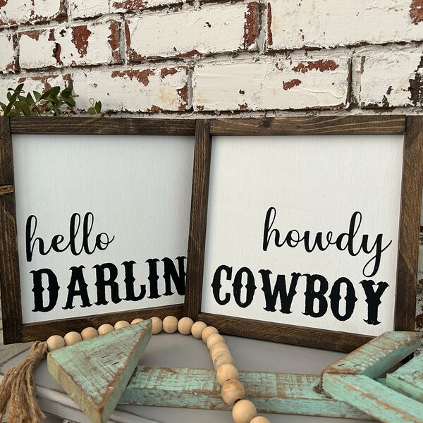Howdy Sign - Etsy