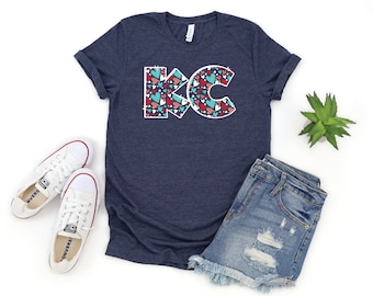 KC Heart Print Current Edition Shirt