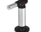 Scorch Torch - Adjustable Flame Butane Multipurpose Lighter Silver