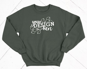 Sweat-shirt à logo personnalisé, Sweat-shirt personnalisé, Personnalisable, Personnalisé, Sweat-shirt sérigraphié, Col d’équipage, Cadeau, Sérigraphié, Confortable