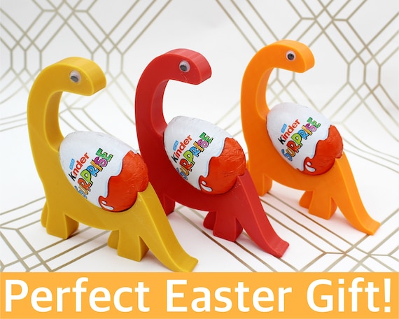 Kinder Egg Toy "Dinosaurs" Figures Easter Hunt Party Bags Cake Topper 