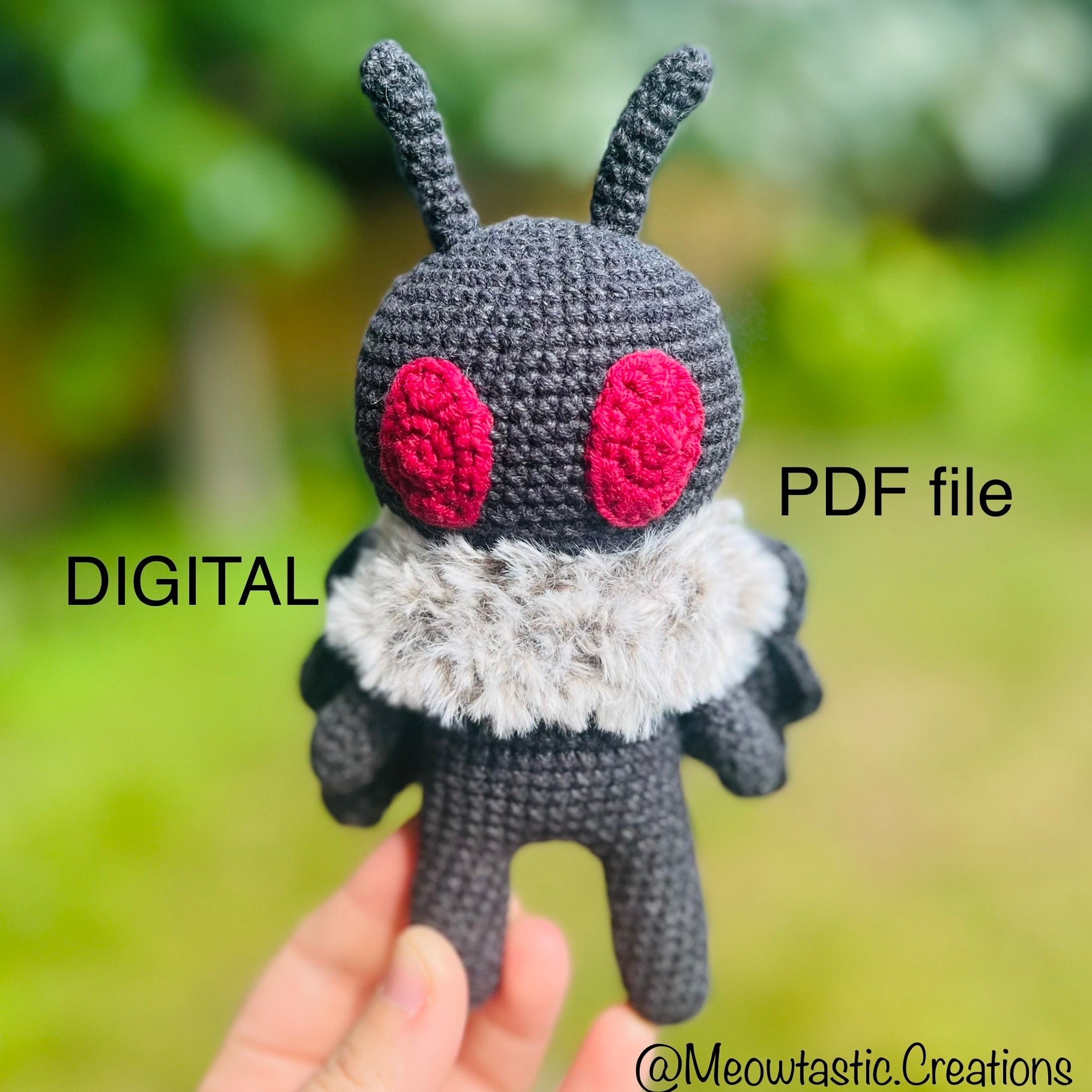 Tyjcrochet Mothman Pattern 73 - iatz0up
