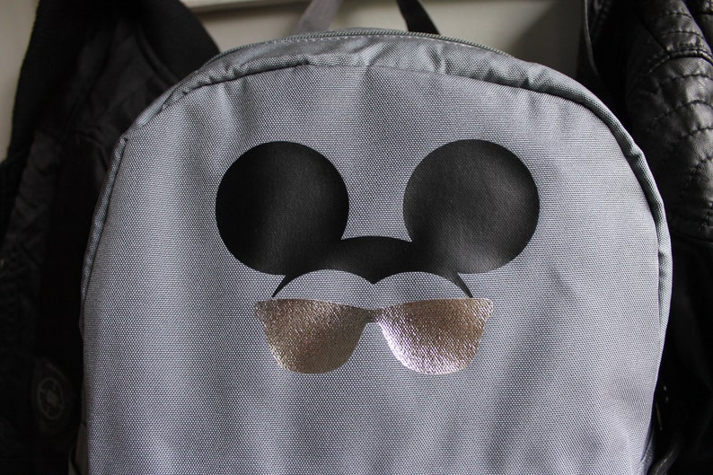 Mickey Mouse Inspired Backpack/ Disney Backpack/ Personalized Etsy