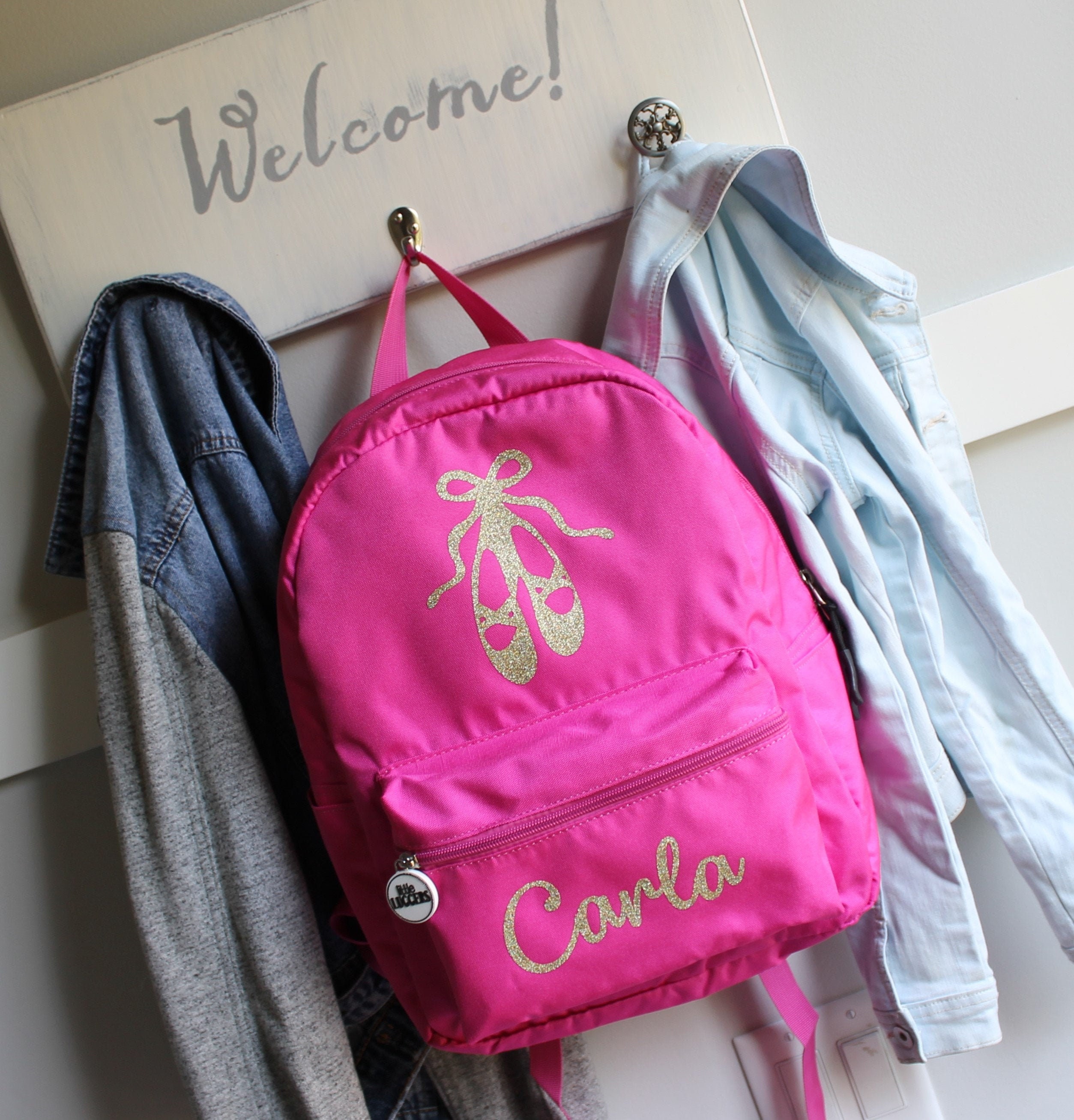 personalized dance backpack