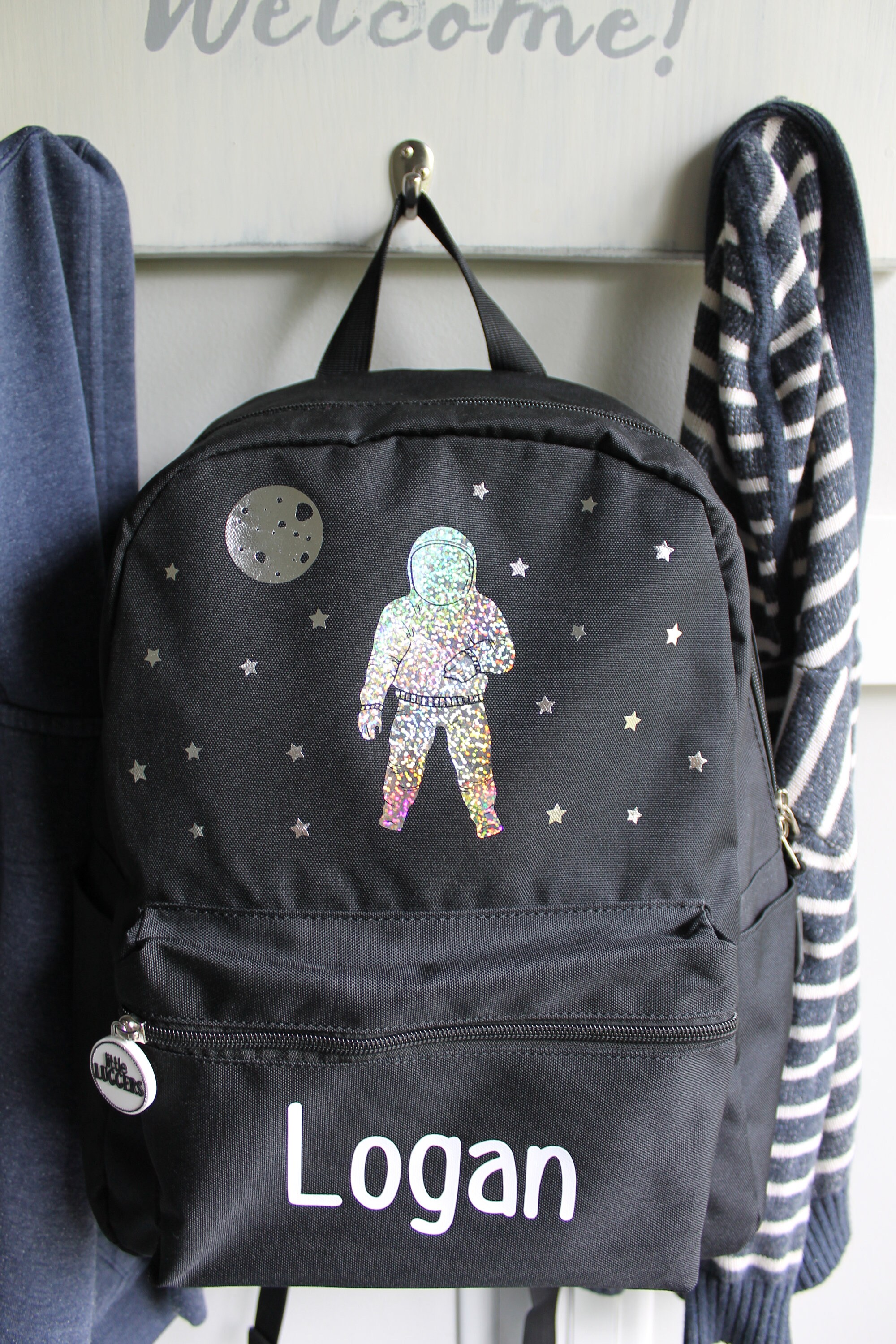 Space Backpack/Astronaut Backpack/ Boys Backpack/ Personalized Etsy
