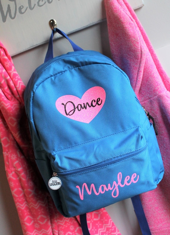 personalized dance backpack