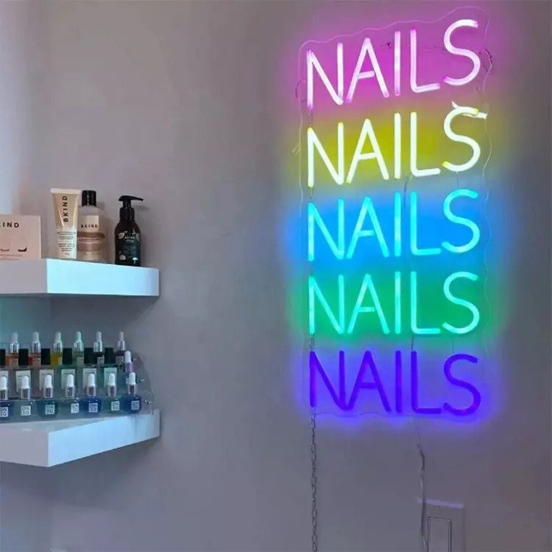 Custom Made Neon Sign Custom Neon Business Sign Custom Logo Etsy