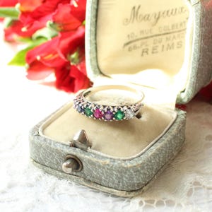 Victorian style Sterling Silver "Dearest" Ring