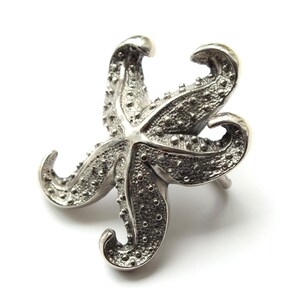 Vintage Starfish Belt Buckle By Terry Stack