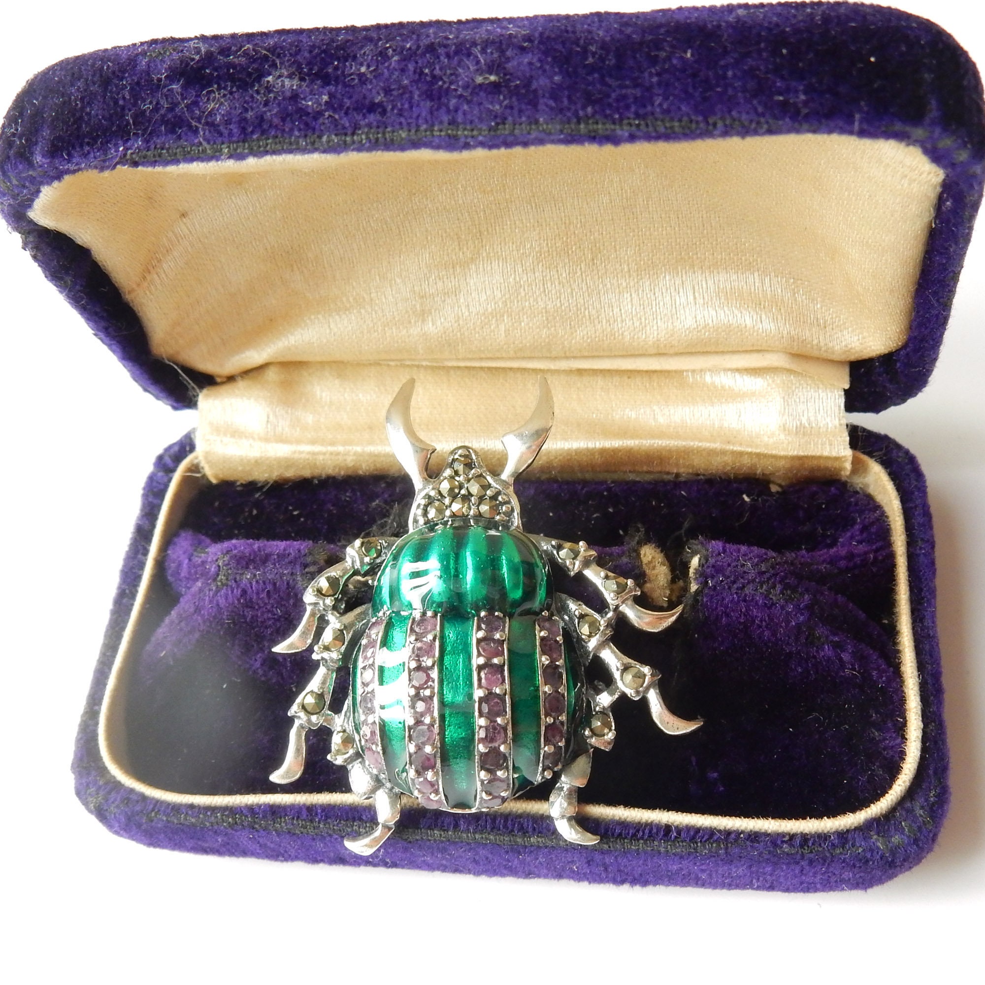 MAYIYAHO Spille Con Scarabeo Smaltato Per Donna Uomo Moda Carina Spilla Insetto Insetto Spille 2 Colori Accessori Per Abbigliamento In Stile Classico Regalo - Foto 7