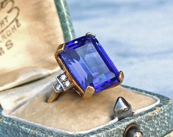 Sterling Silver Art Deco style Paste Ring