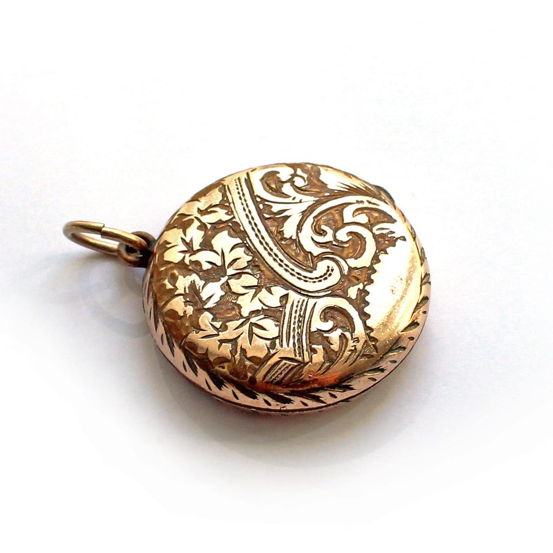 Antique Rolled Gold Locket - Etsy