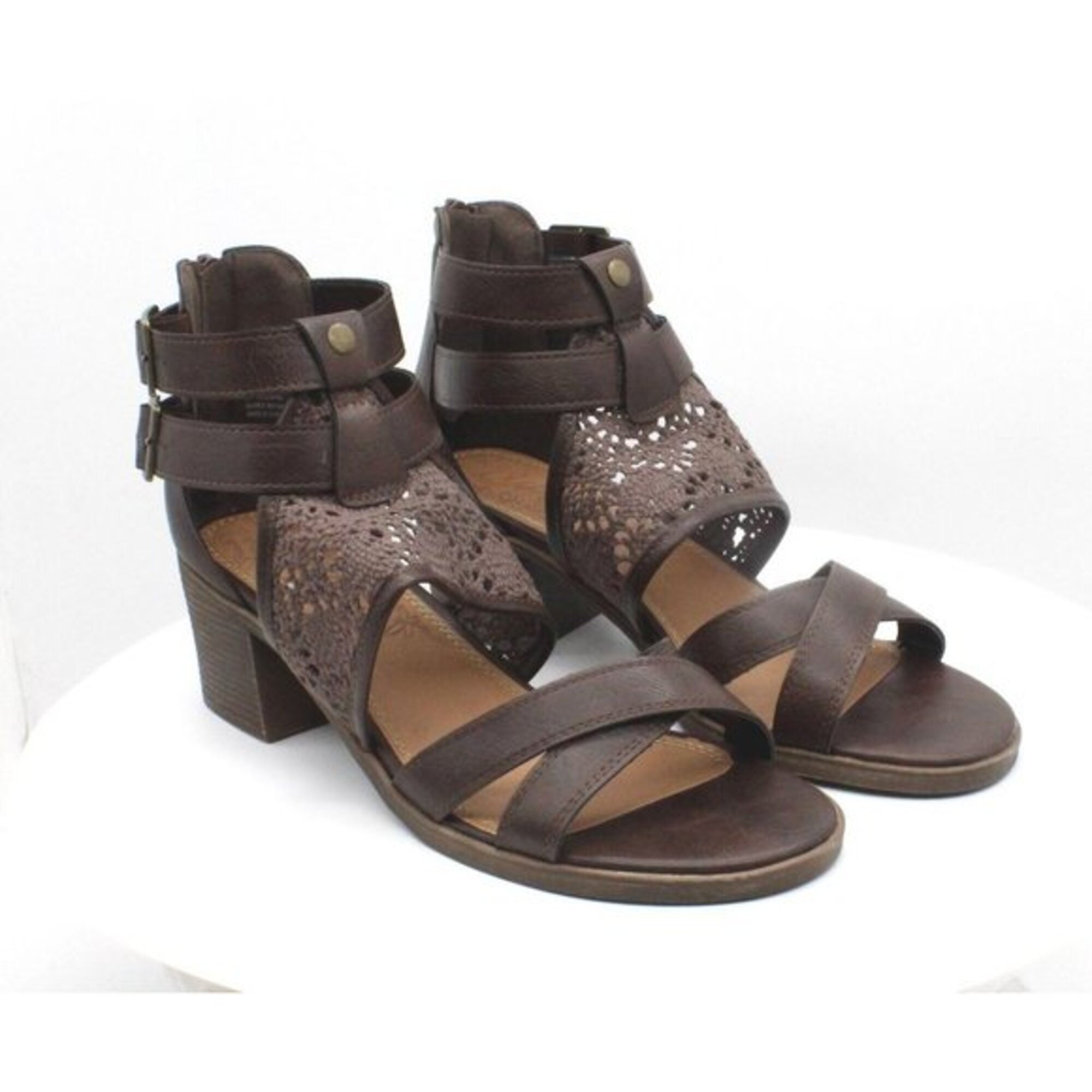 sugar heyney block heel sandals