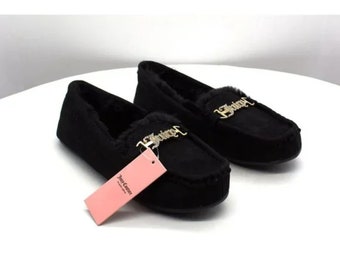 Juicy Couture Women's Intoit Moccasin Slippers Women's Shoes (size 6 )