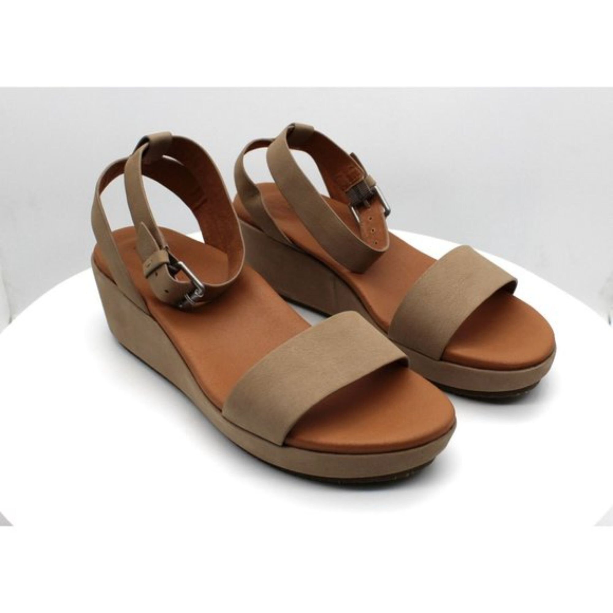 gentle souls judith leather wedge slides
