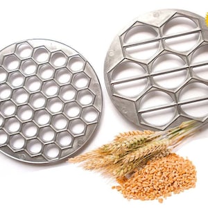 Pelmeni + Vareniki Makers Ukrainian Ravioli 2 Kithen Molds New
