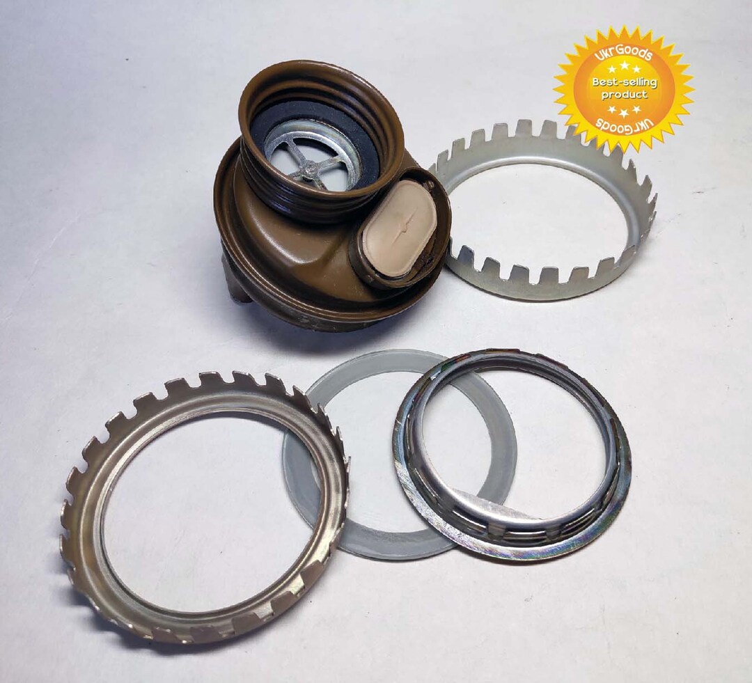 Maschera 3m Con Filtri Soviet Era Gas Mask GP-5 Complete - Foto 13