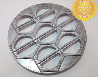 Moule à Vareniki / Pierogi / Pelmeni – Fabrique 37 Raviolis Maison En Quelques Minutes, Plastique Alimentaire