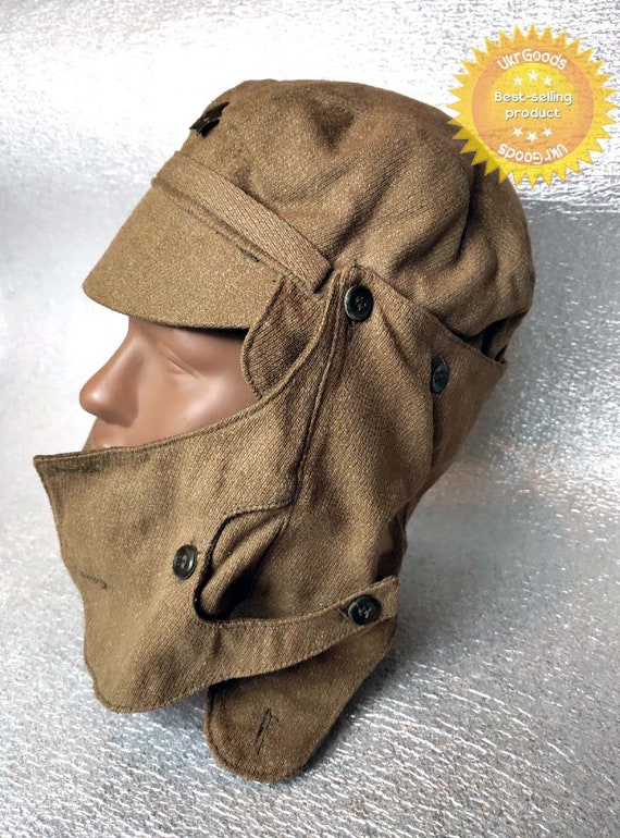 Cap Afganka Authentic Dated Soviet USSR Army Military Desert Hat