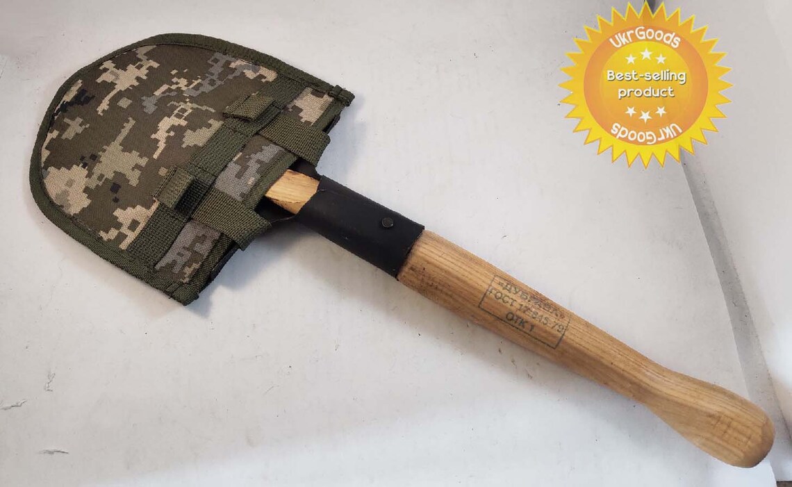 Soveit Rattle Case Original for Infantry Army Sapper Shovel Soveit USSR Military MPL ...