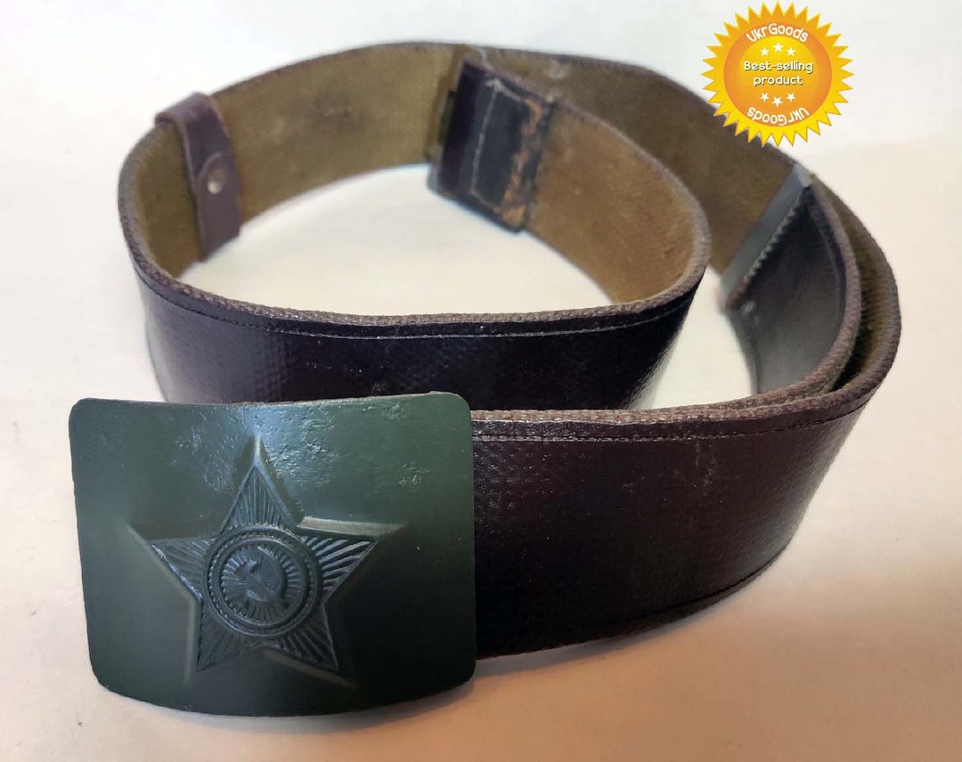 ユニフォームベルトバックル ブラウン サイズ2 オリジナル 年代物