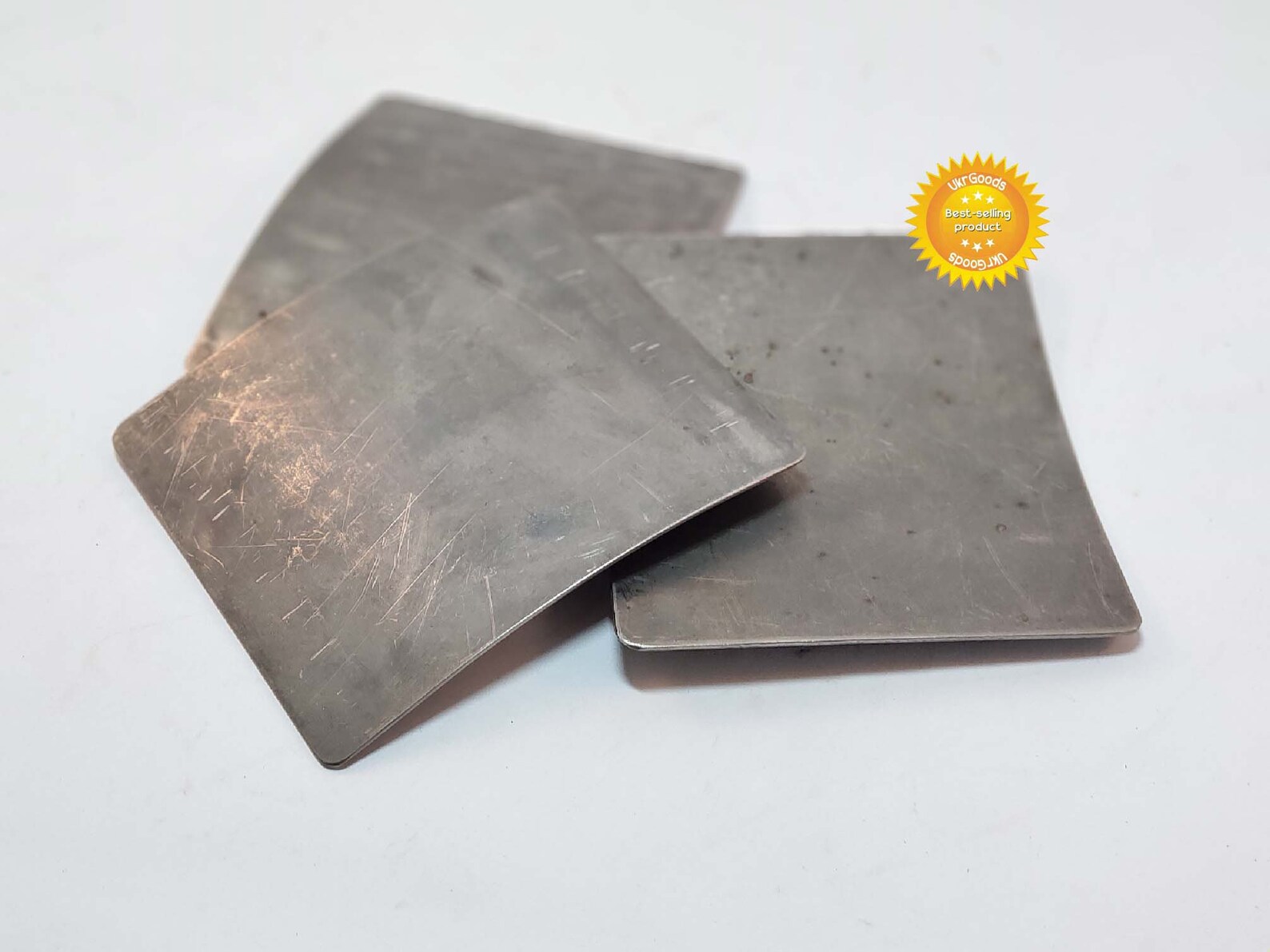 3 Pcs Titanium Bulletproof Plates for Body Armor 105125 Mm Etsy