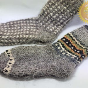 ウールソックス 100%天然素材 暖かい ハンドメイド カジュアル 全サイズ 新品 セール