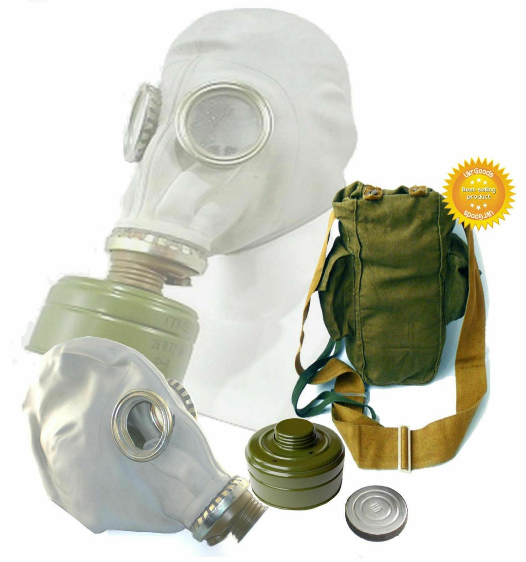 Gas Mask GP-5 Gray Size-3 Large Soviet Military FULL SET - Etsy